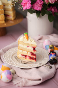 Torta sa malinama i belom čokoladom